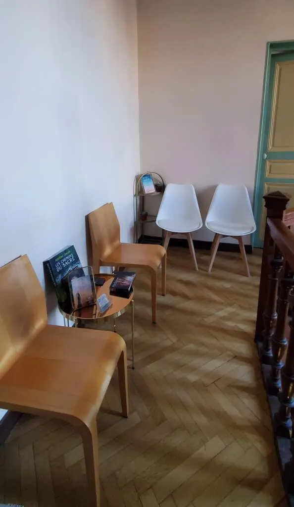 Salle d’attente du cabinet